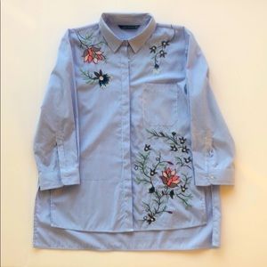 ZARA Embroidered Shirt